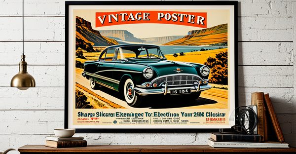 Affiche vintage : sélection exclusive pour embellir votre intérieur