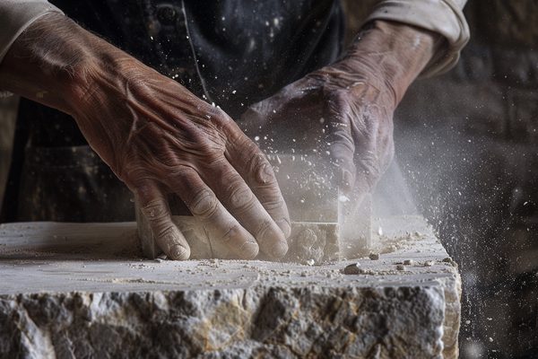 Art de façonnage de pierre sur mesure à Vair-sur-Loire
