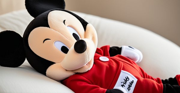 Doudou mickey : le compagnon préféré de bébé