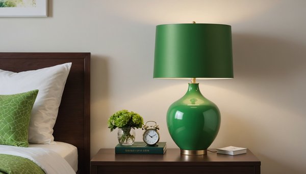 Choisissez la lampe de chevet vert parfaite pour votre intérieur